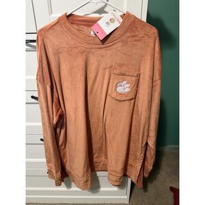 Clemson-Marley Lily Soft-spun Sweater